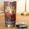 Close-up of You & Me. We Got This Tumbler, Personalized Stained Glass Couple Tumbler with Custom Names, Annivers for streetwear fans in Austin, Texas